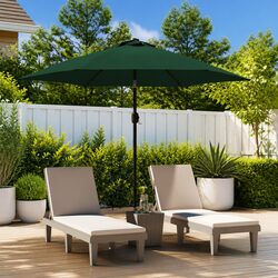 Premium UV Protective Green Parasol Replacement Fabric 300cm