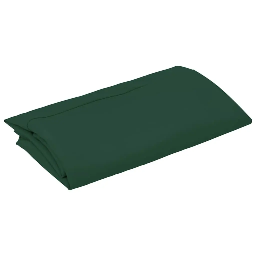 Outdoor Parasol Replacement Fabric Polyester 300cm Green