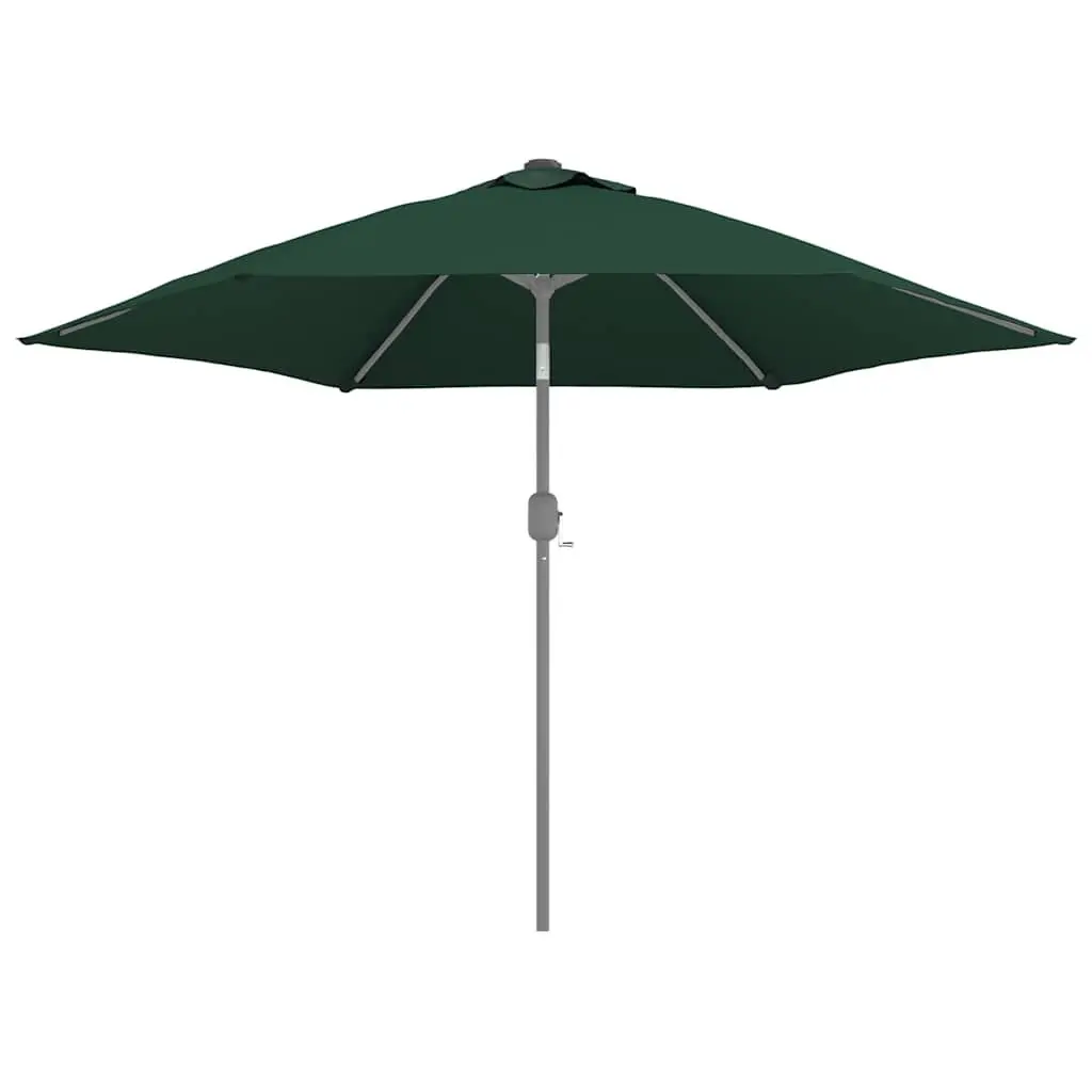 Outdoor Parasol Replacement Fabric Polyester 300cm Green