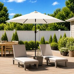 Durable UV-Protective Replacement Fabric for 300 cm Parasol