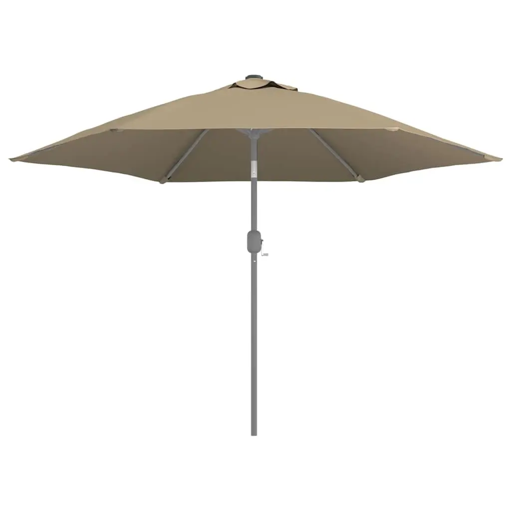 Replacement Parasol Fabric Polyester 300cm Taupe