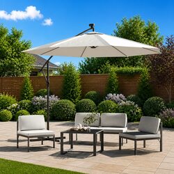 Durable Replacement Fabric for 300 cm Cantilever Umbrella