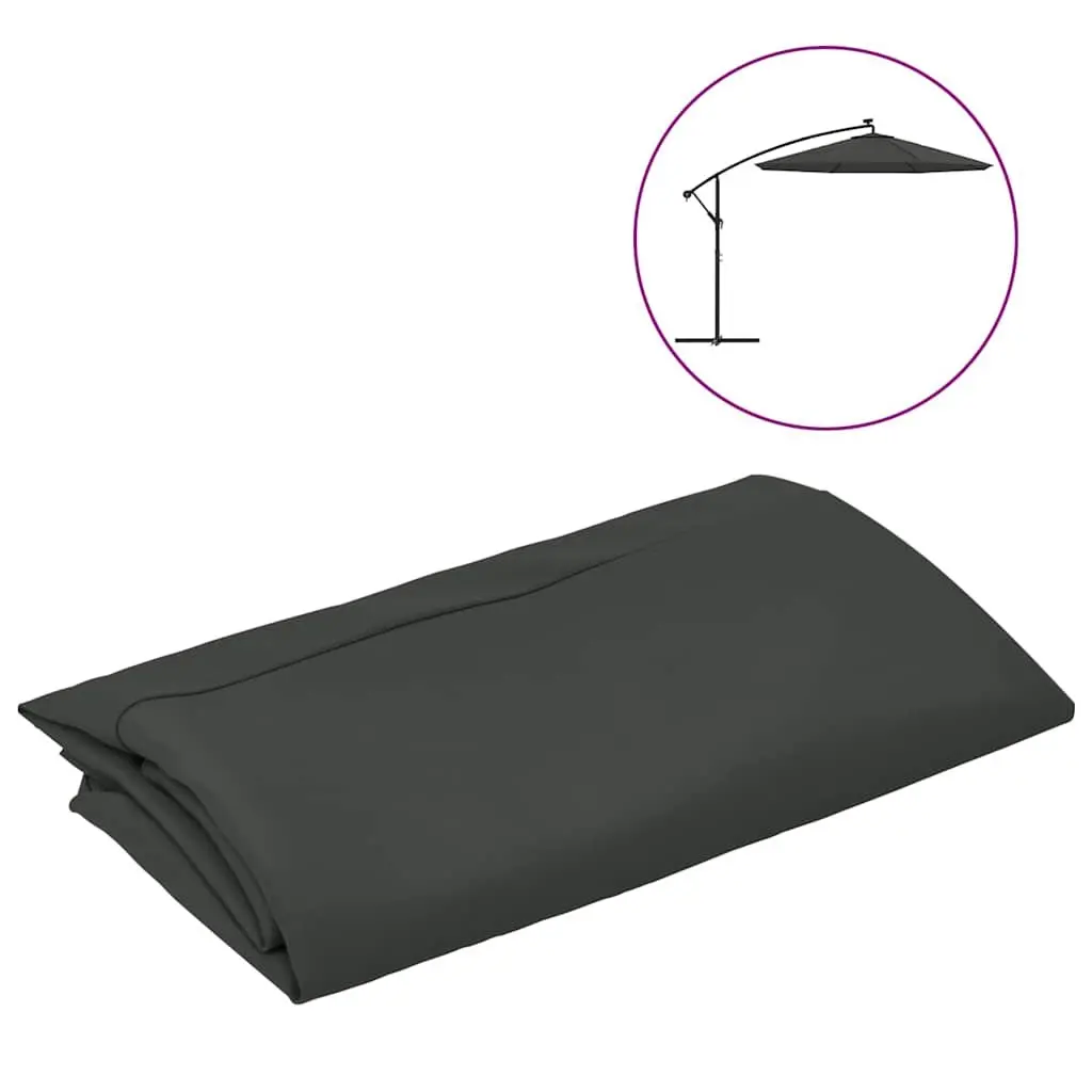 Anthracite Replacement Fabric for Cantilever Umbrellas
