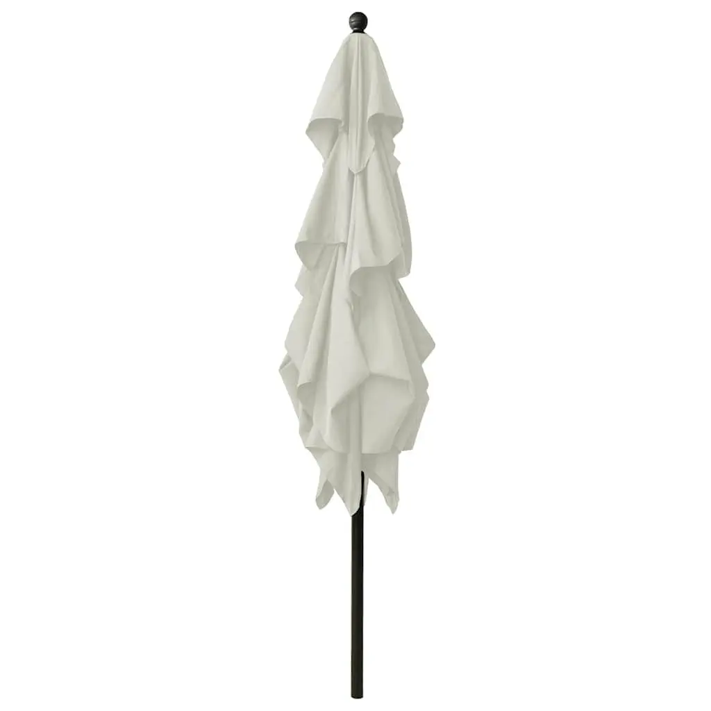 3-Tier Garden Parasol with Crank and Tilt Function