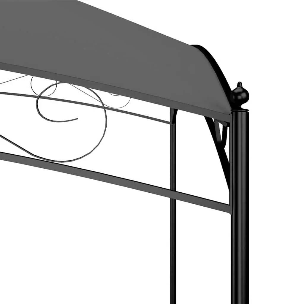 Anthracite 3x3x2.65m Outdoor Canopy Gazebo