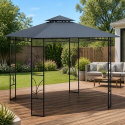 Sturdy 3x3x2.7m Anthracite Canopy Tent for Events