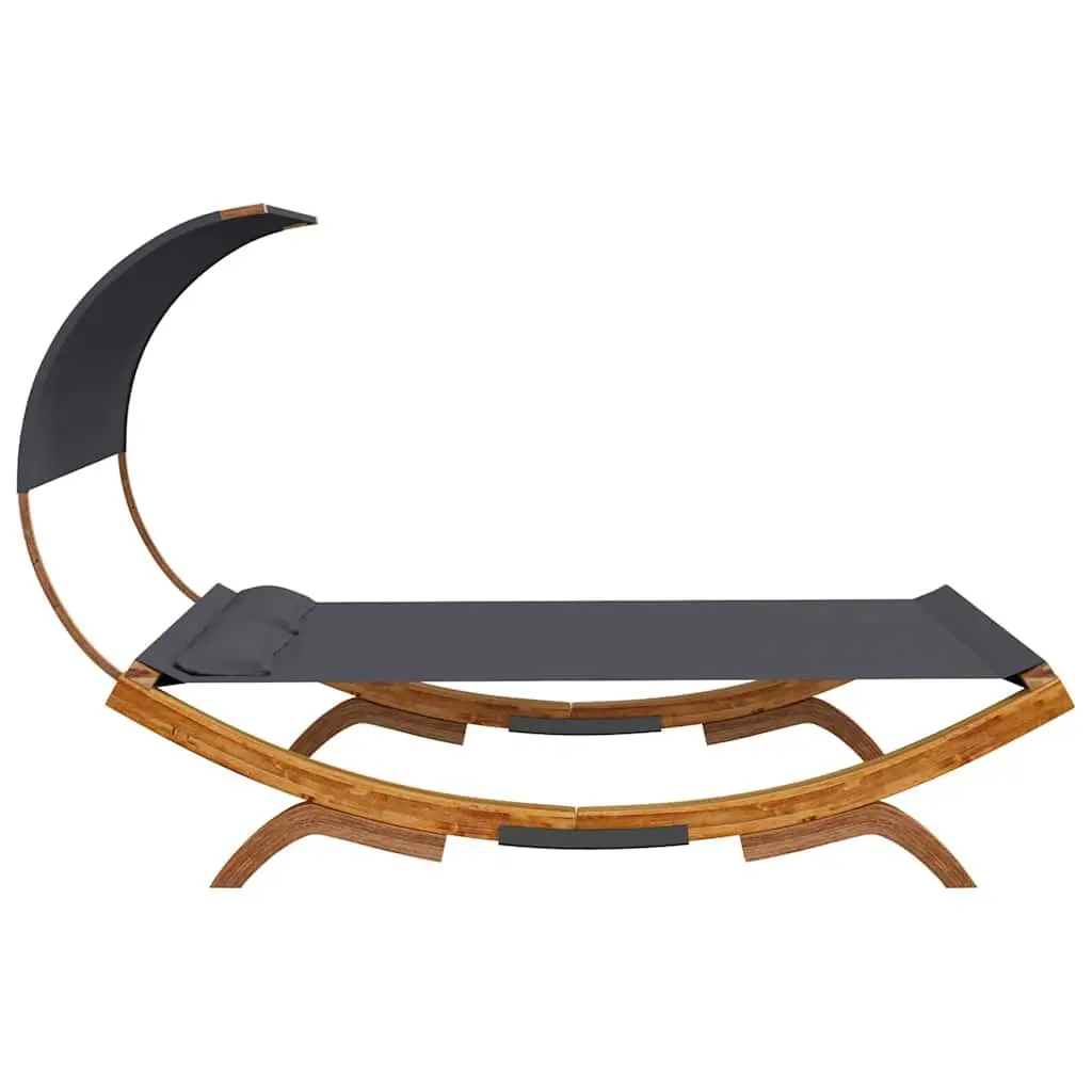 Outdoor Lounge Bed with Canopy for Gardens
