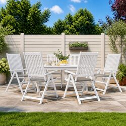 High-Quality Grey Outdoor Chair Cushions 40x40x4 cm
