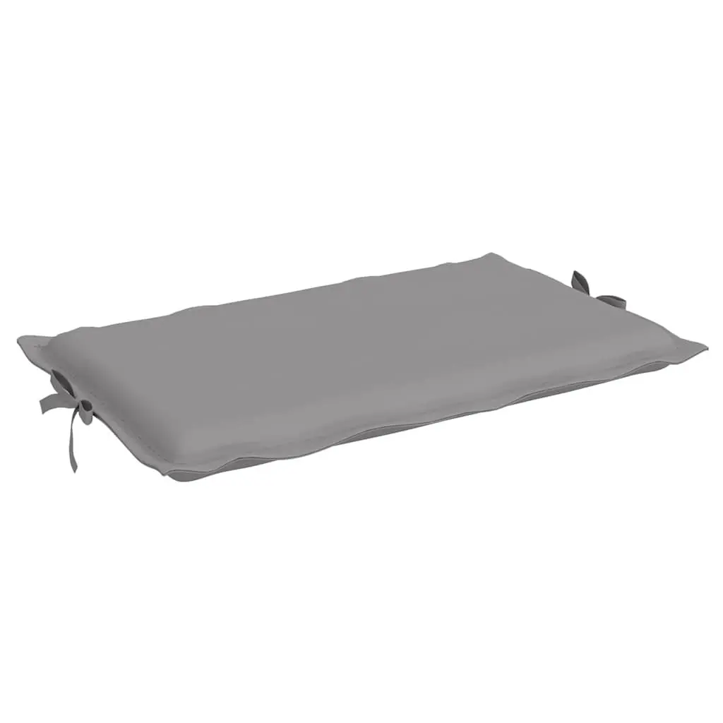 Grey Oxford Fabric Sun Lounger Cushion 186x58cm
