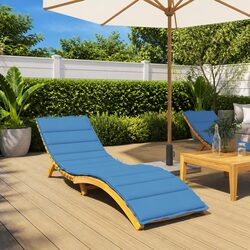 High-Quality Blue Sun Lounger Cushion for Comfort
