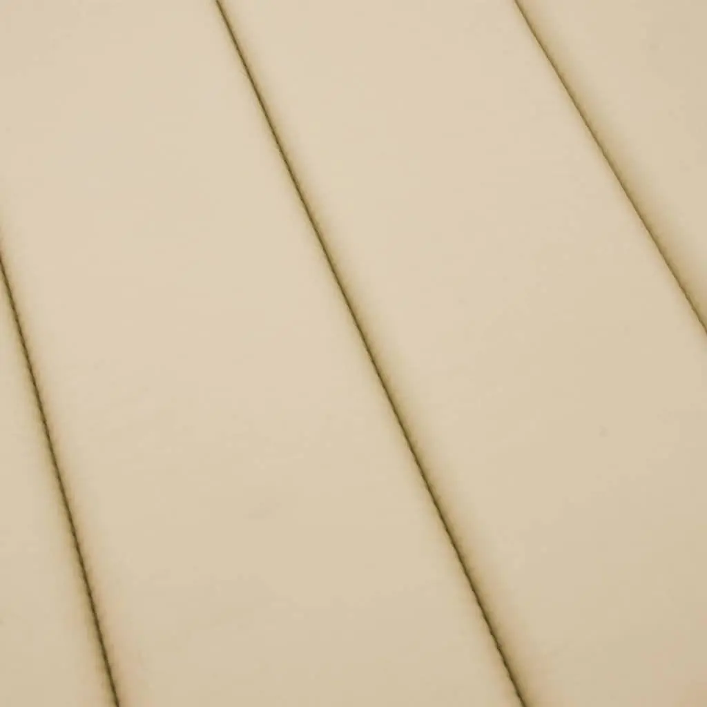 Sun Lounger Cushion Oxford Fabric 200x60cm Beige