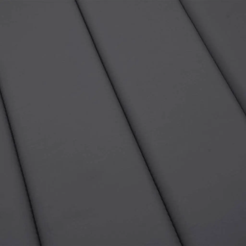 Anthracite Sun Lounger Cushion 200x70x3cm