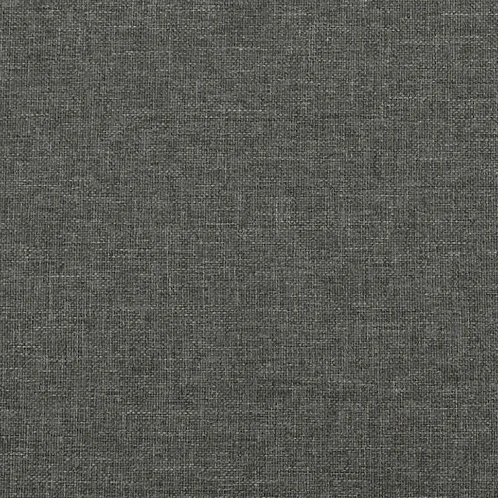 Queen Size Bed with Pocket Spring Mattress in Grey Fabric