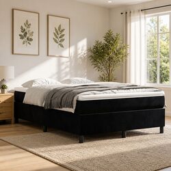 Premium Queen Size Box Spring Bed with Pocket Mattress
