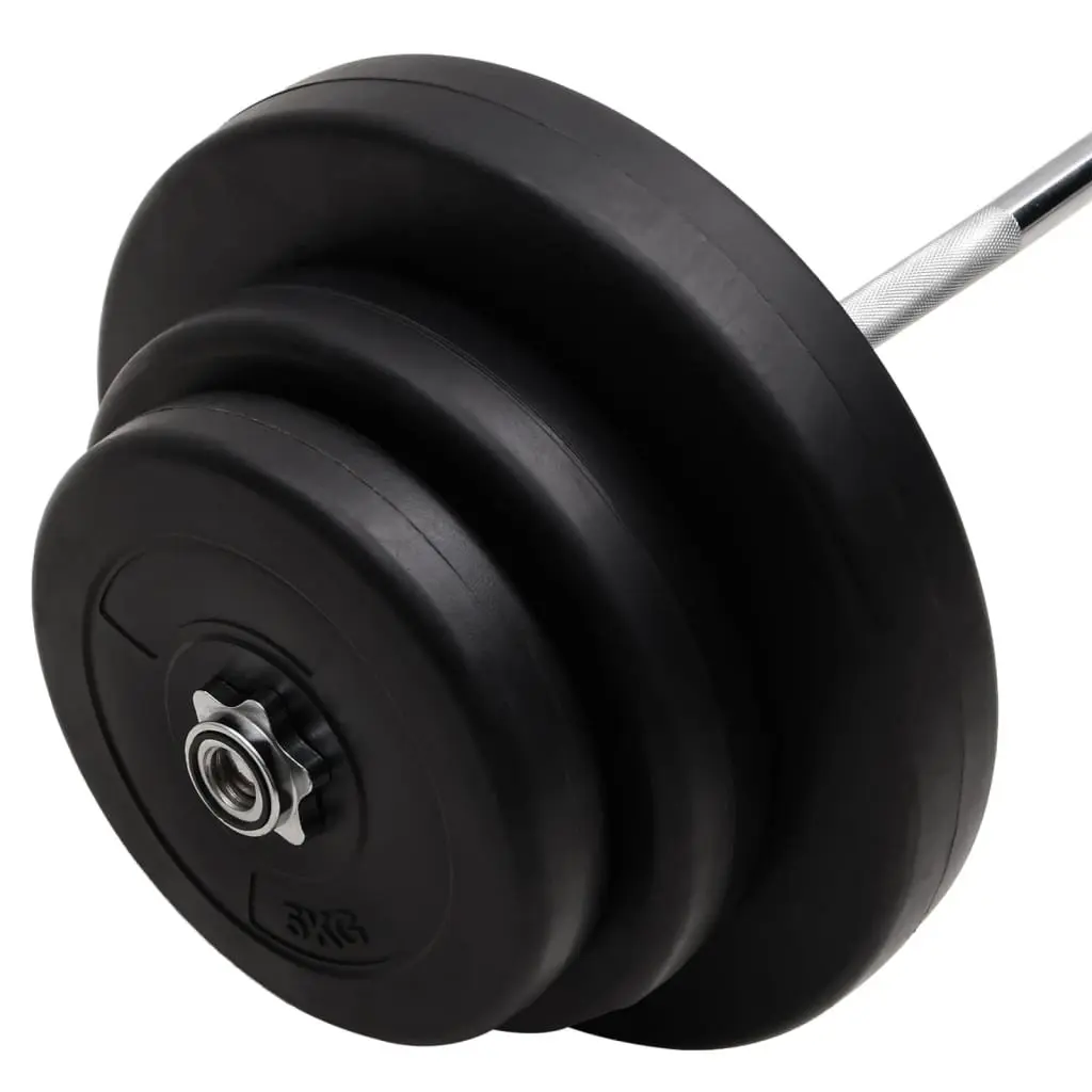 60kg Curl Barbell Set for Strength Training