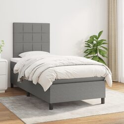 Durable King Single Bed with Adjustable Pocket Spring Mattress