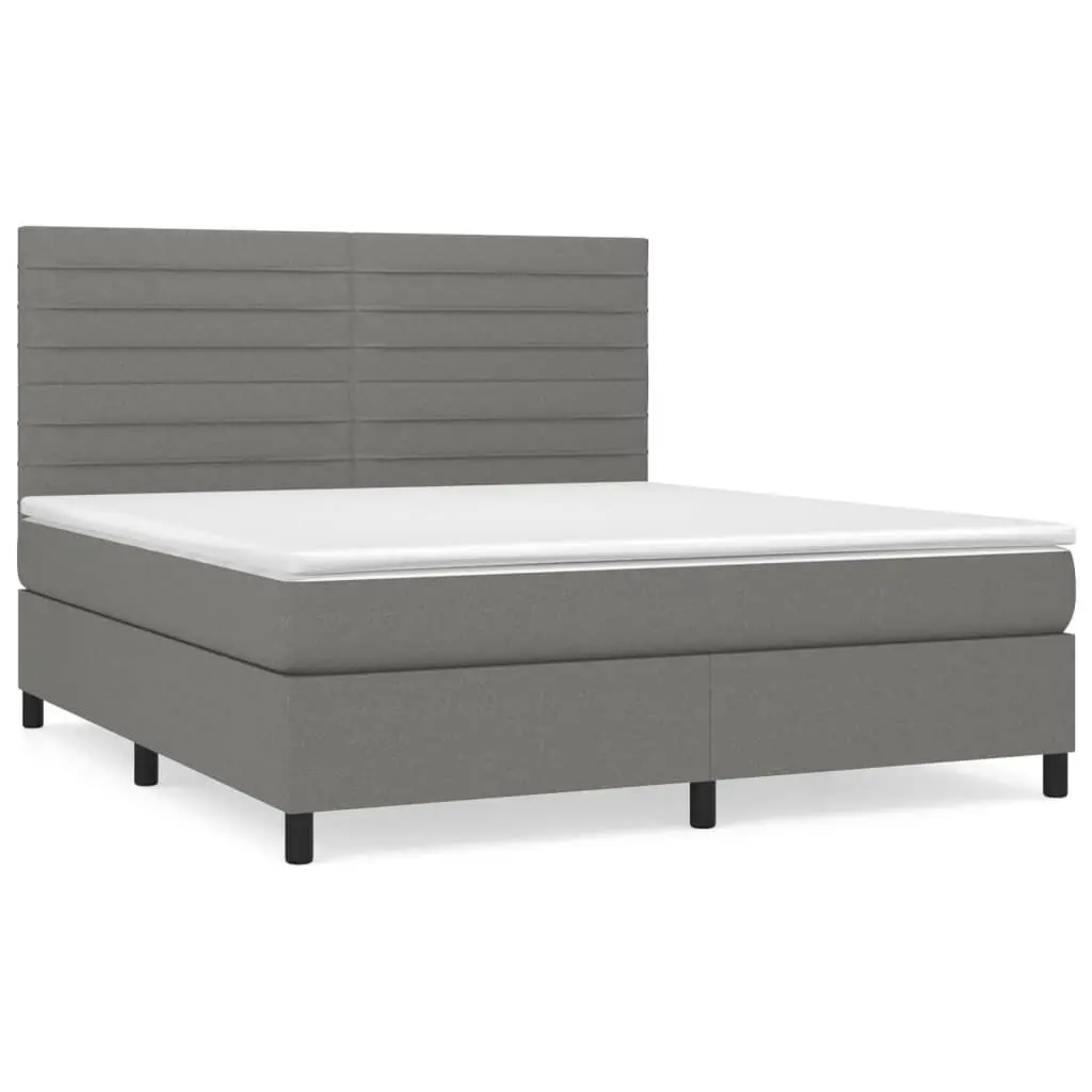 Queen Size Box Spring Bed with Pocket Spring Mattress