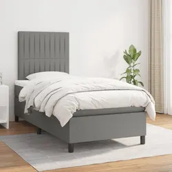 Durable King Single Box Spring Bed with Pocket Mattress