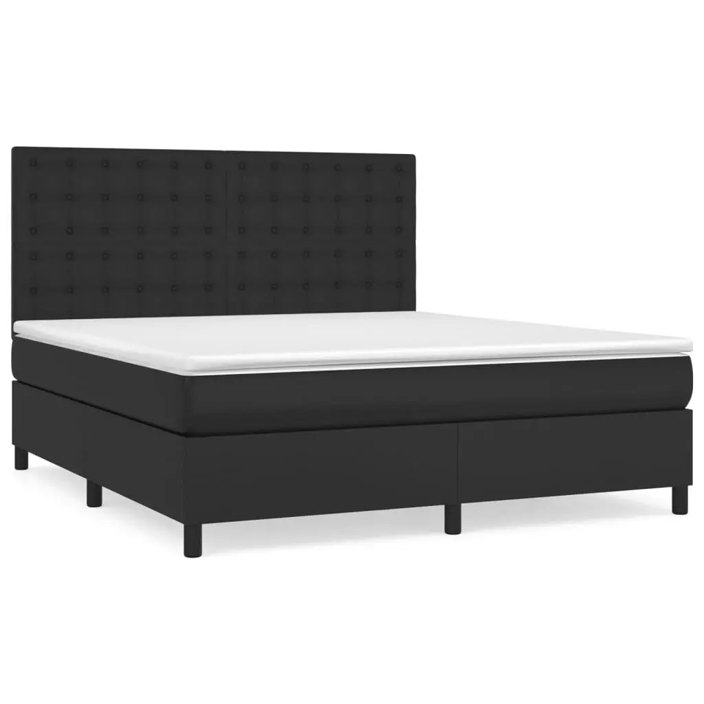 Queen Size Box Spring Bed with Durable Pocket Spring Mattress