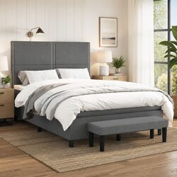 Exceptional Double Box Spring Bed with Pocket Spring Mattress