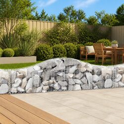 Durable Arched Gabion Baskets for Outdoor Use
