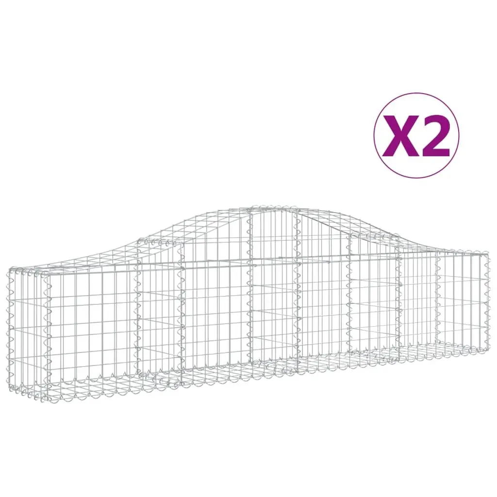 Arched Gabion Baskets for Outdoor Use
