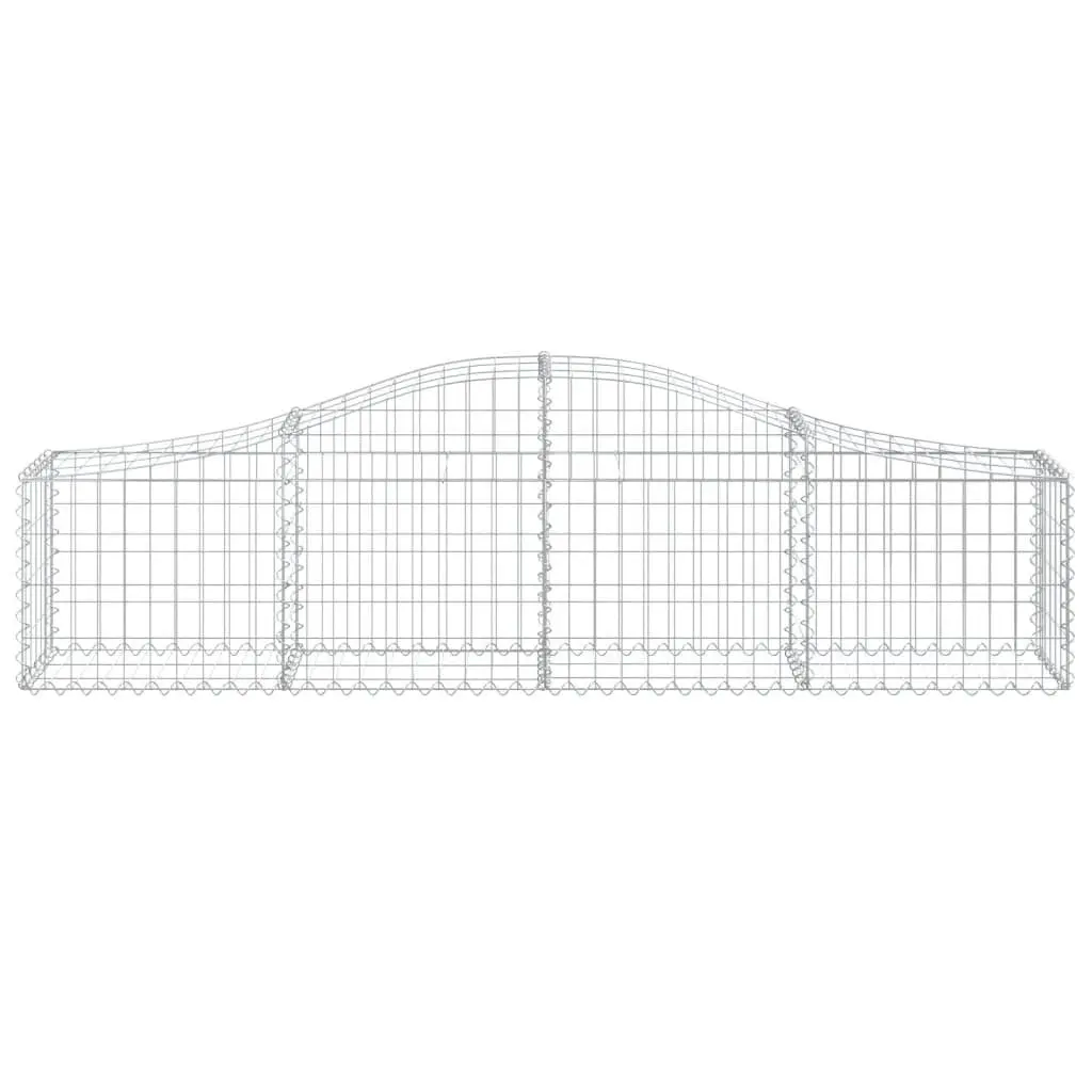 Arched Gabion Baskets for Outdoor Spaces