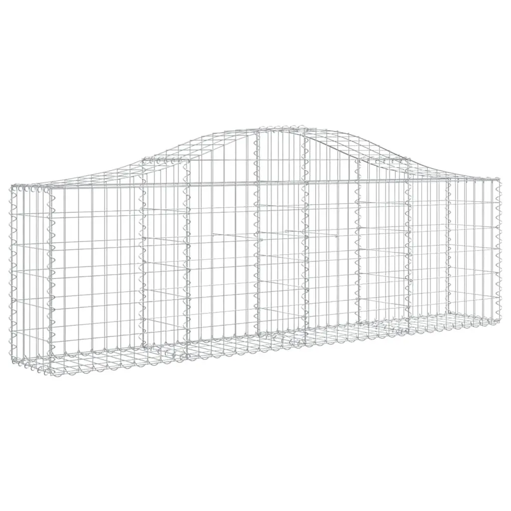 Arched Gabion Baskets for Outdoor Use