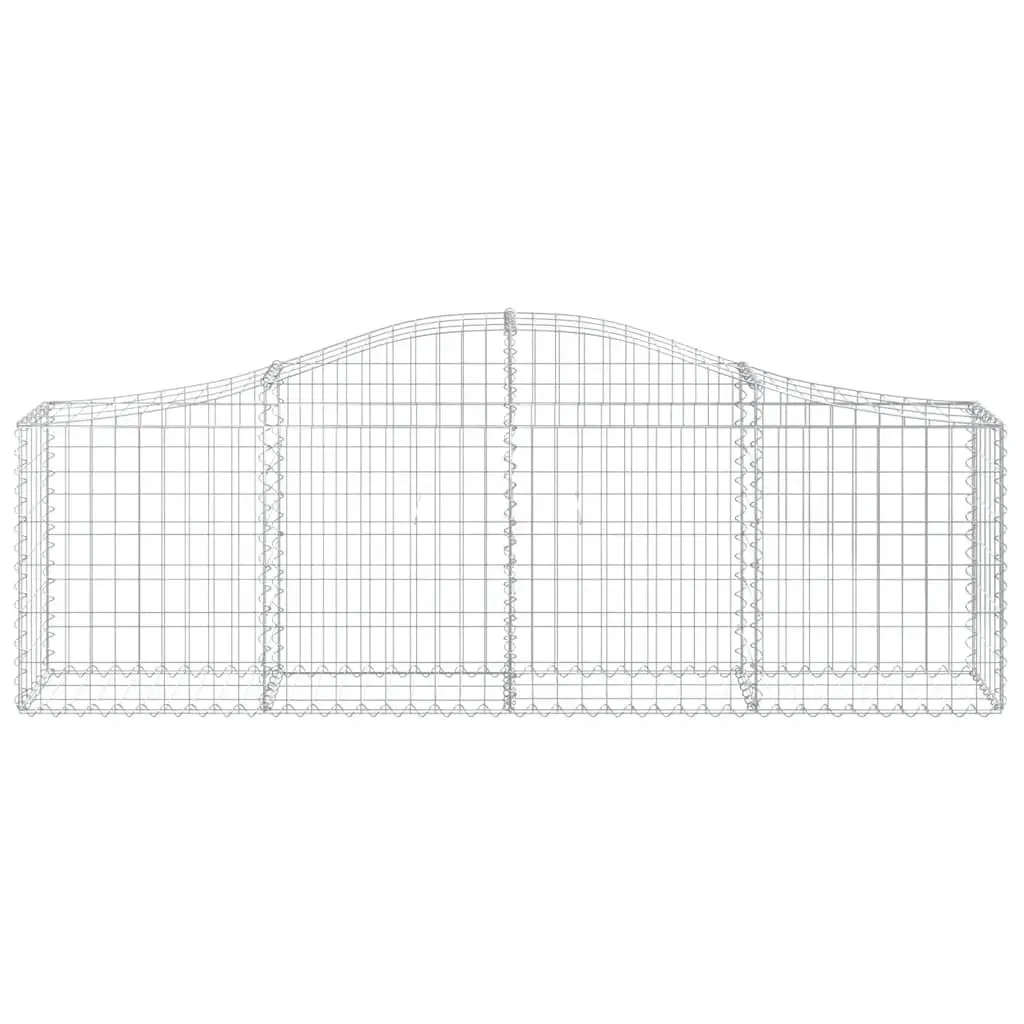 Arched Gabion Baskets Set for Garden Barriers