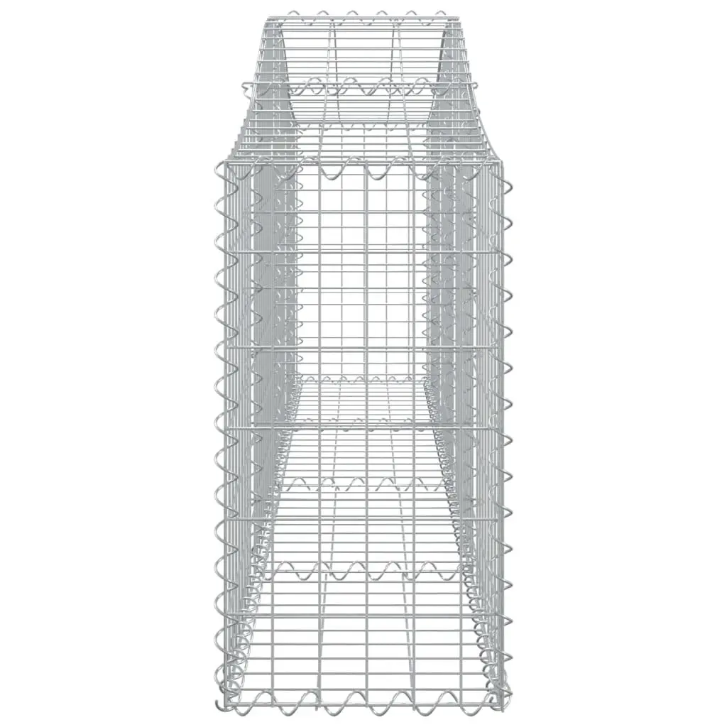 5 pcs Arched Gabion Baskets for Outdoor Spaces