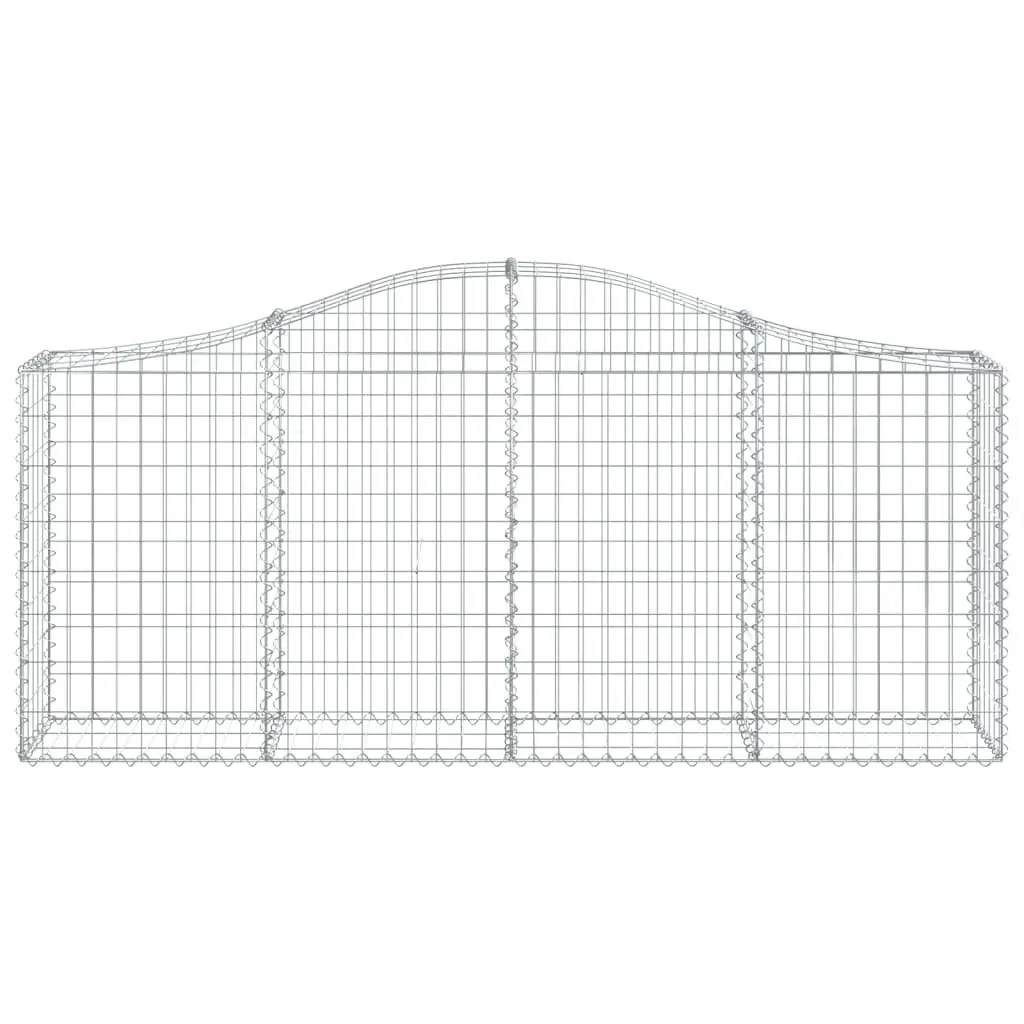 Arched Gabion Baskets for Garden Walls