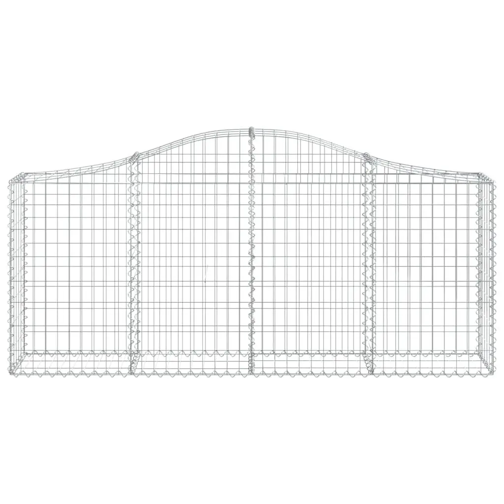 Arched Gabion Baskets Set for Garden Walls