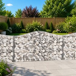 Durable Arched Gabion Baskets for Outdoor Use