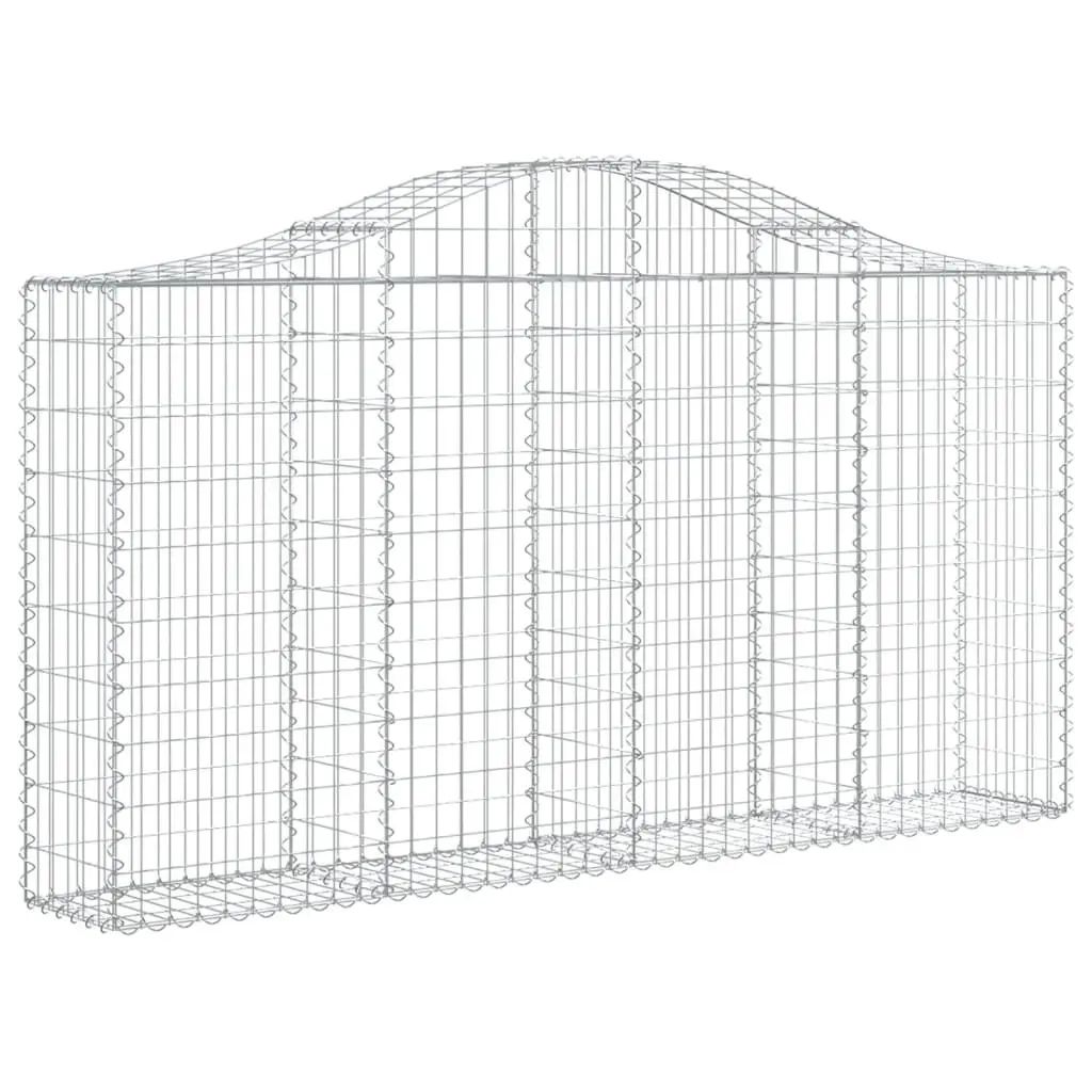 Arched Gabion Baskets for Outdoor Use