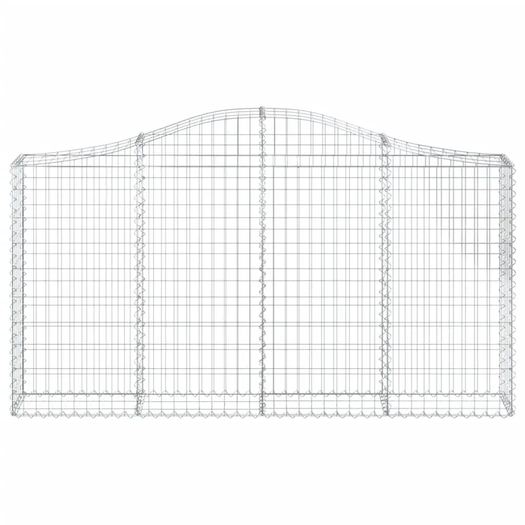 Arched Gabion Baskets for Outdoor Use