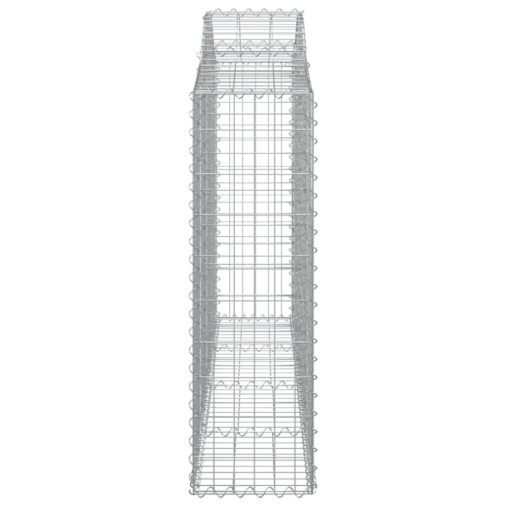 Decorative Arched Gabion Baskets 4 Pack for Gardens