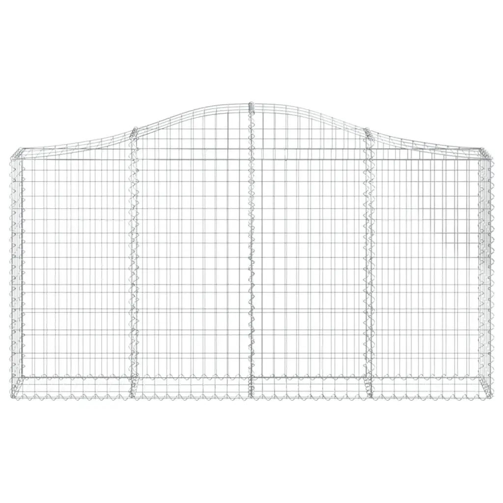 Arched Gabion Baskets Set for Outdoor Use