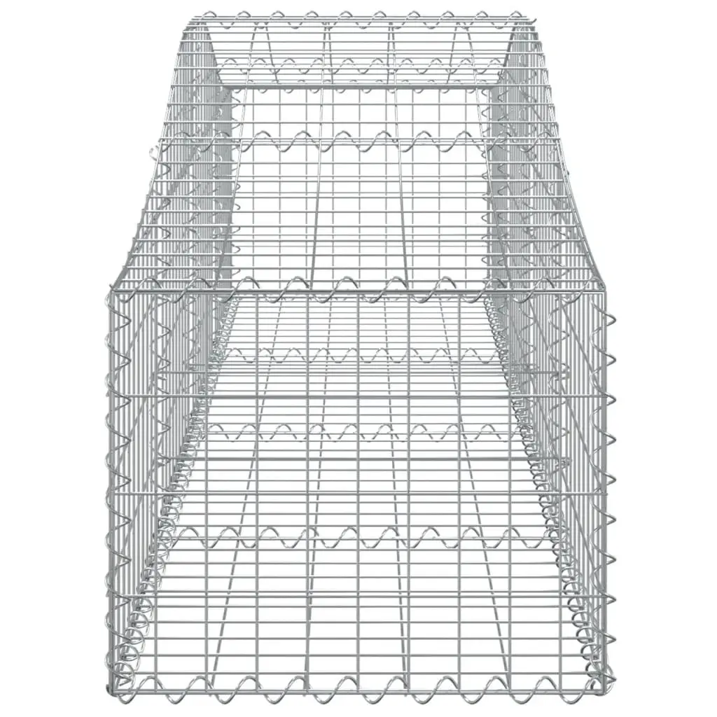 Arched Gabion Baskets Set for Garden Barriers