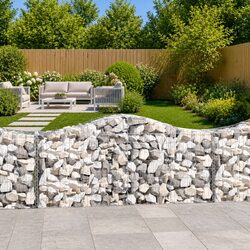 High-Quality Arched Gabion Baskets Set of 10