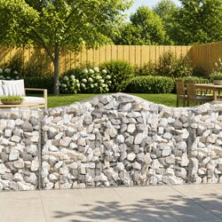 Durable Arched Gabion Baskets for Outdoor Barriers