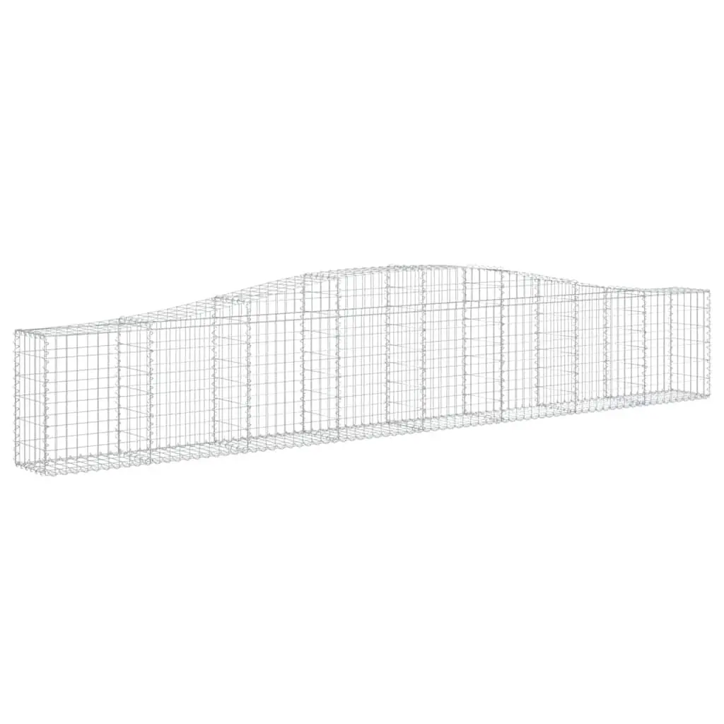 Arched Gabion Baskets Set for Garden Barriers