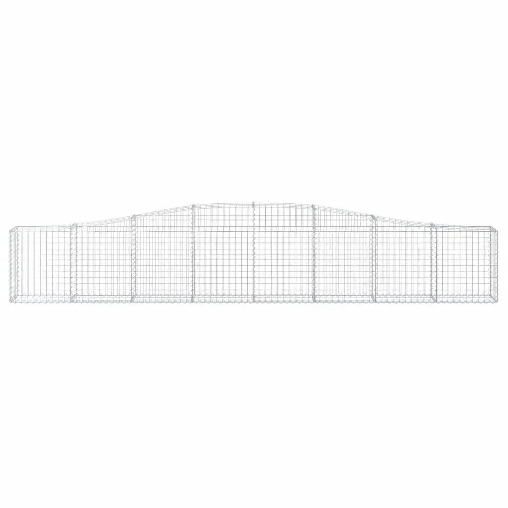 Arched Gabion Baskets Set for Garden Barriers