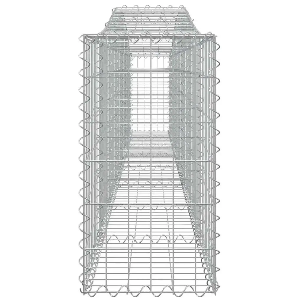 Arched Gabion Baskets Set for Garden Barriers