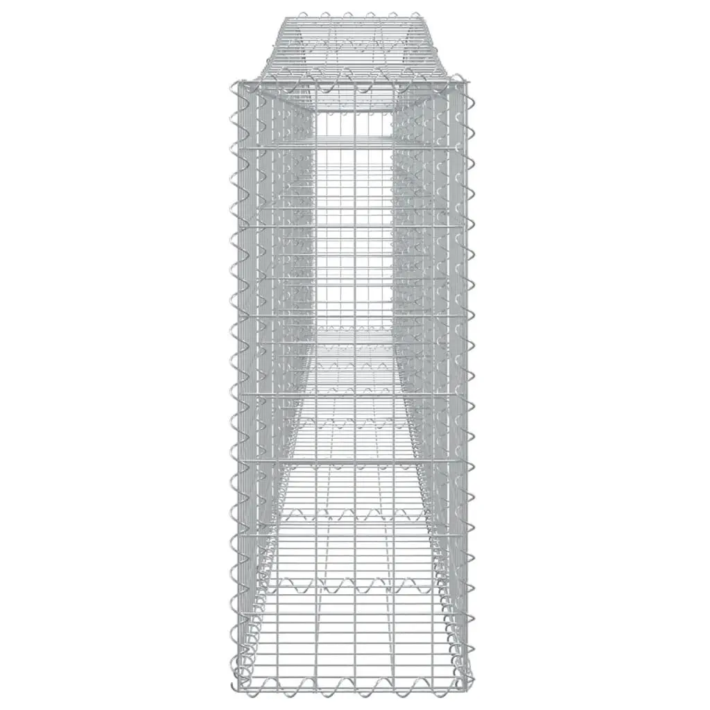 Arched Gabion Baskets 5 pcs 400x30x80/100 cm