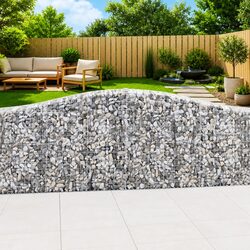 High-Quality Arched Gabion Baskets Set for Garden Use