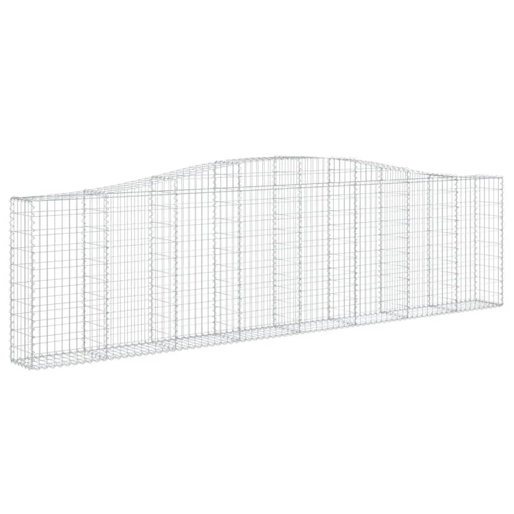 Gabion Baskets Set of 6 for Decorative Garden Barriers