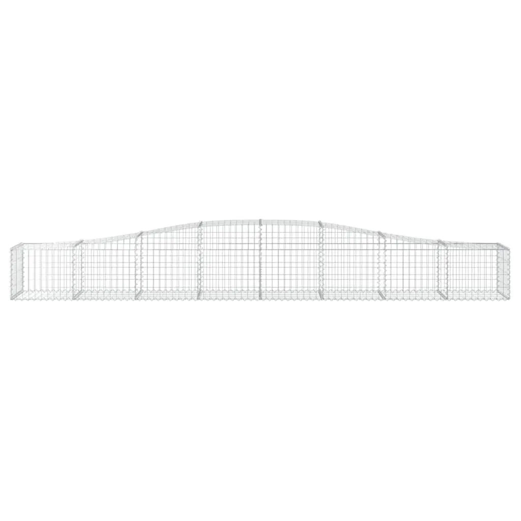 Decorative Arched Gabion Baskets Set for Garden Walls