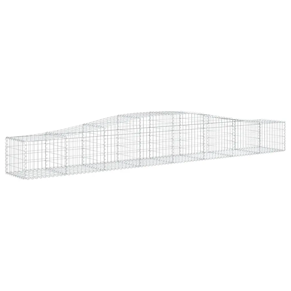 Arched Gabion Baskets Set for Garden Walls