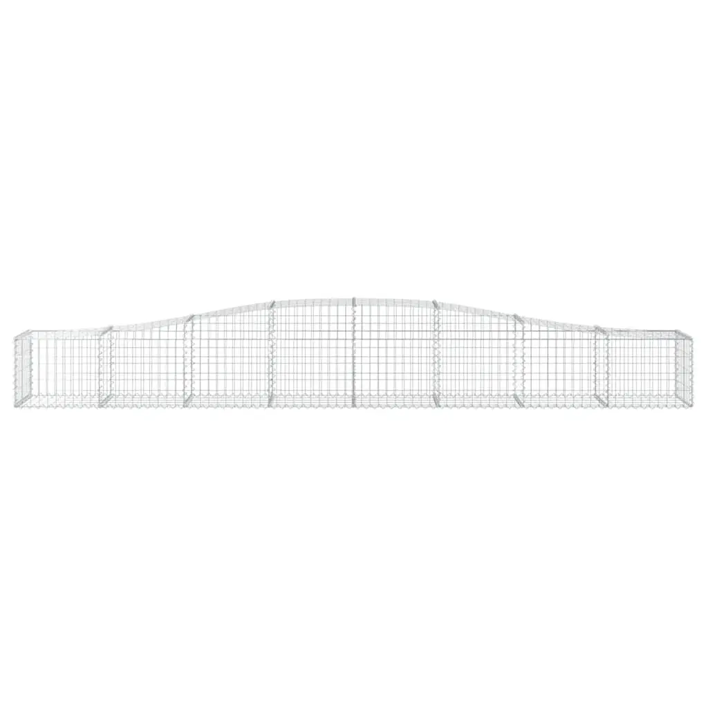 Arched Gabion Baskets Set for Garden Walls