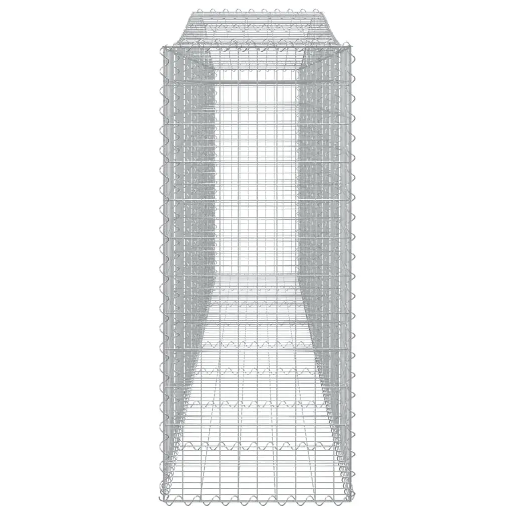 Arched Gabion Baskets for Garden Barriers